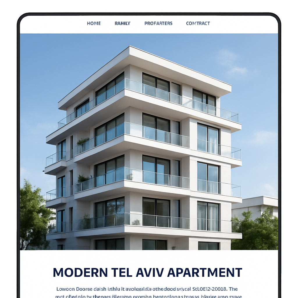 קייס סטאדי - סוכנות נדל"ן — 190% יותר ביקורים ב-5 חודשים